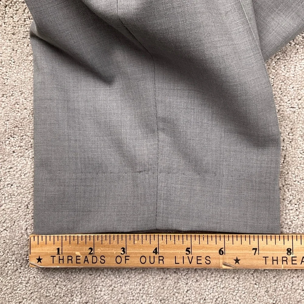 Joseph Jos A Bank Suit Mens 43L 34W 31L‎ Gray Slim Fit Neutral Classic Wool